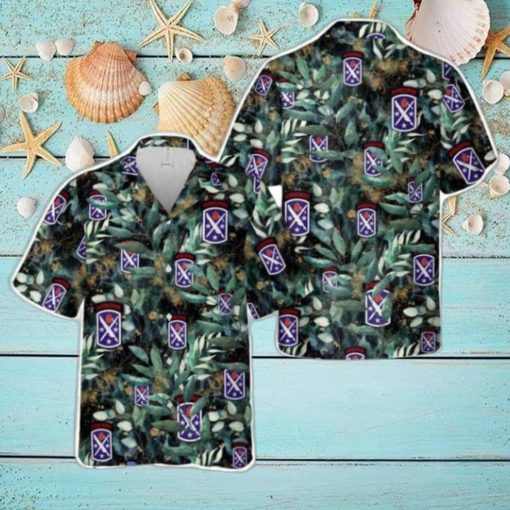 US Army 95th Civil Affairs Brigade Aloha Hawaiian Shirt US Army Beach Shirt Gift