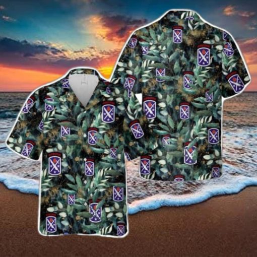 US Army 95th Civil Affairs Brigade Aloha Hawaiian Shirt US Army Beach Shirt Gift