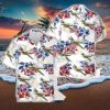 198th Tactical Fighter Squadron A 7d Corsair Ii Button Down Hawaiian Shirt