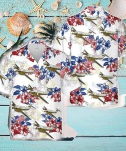 US Army Beechcraft C 12 Huron aircraft, 4th Of July 3D Hawaiian Shirt Aloha Summer Gift