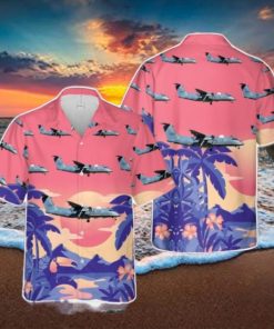 US Army Bombardier RO 6A Aloha Hawaiian Shirt US Army Beach Shirt Gift