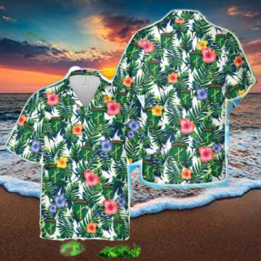 US Army Civil Affairs and Psychological Operations Command (Airborne) Hawaiian Shirt tdW