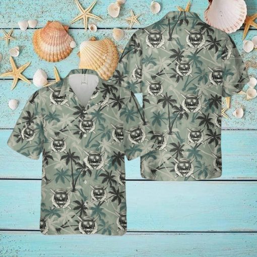 US Army Current Army Special Operations Diver Badge Hawaiian Shirt