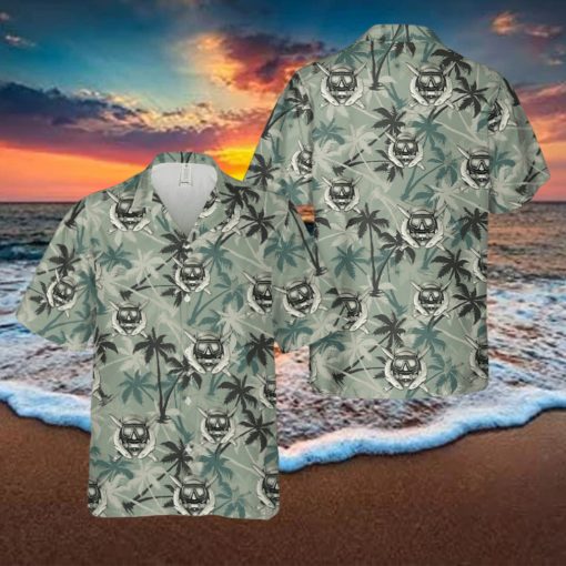 US Army Current Army Special Operations Diver Badge Hawaiian Shirt