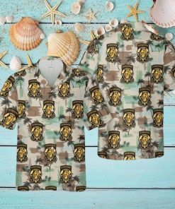 US Army Golden Knights Air Show Short Sleeve Aloha Hawaiian Shirt