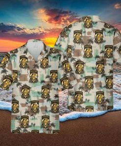 US Army Golden Knights Air Show Short Sleeve Aloha Hawaiian Shirt