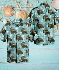 US Army Jeep Willys Hawaiian Shirt