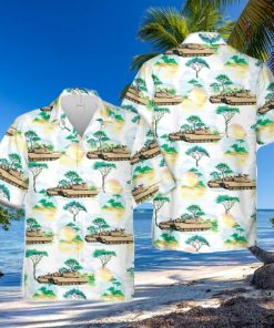 US Army M 1A2C Abrams Tanks Aloha Hawaiian Shirt Men And Women Summer Vacation Shirt Beach Lover Gift