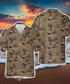 US Army M3 Medium Tank (M3 Lee) 4th Of July Hawaiian Shirt Unique Gift