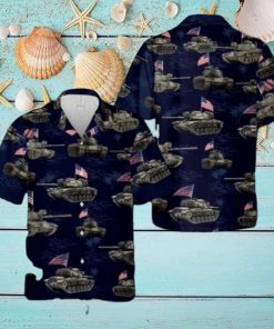 US Army M60A1 Tank July 4th Aloha Hawaiian Shirt Men And Women Summer Vacation Shirt Beach Lover Gift