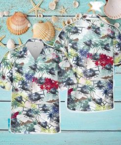 US Army MD Helicopters MH 6 Little Bird Hawaiian Shirt Holiday Summer Gift