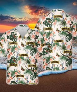 US Army Ranger Tab Hawaiian Shirt