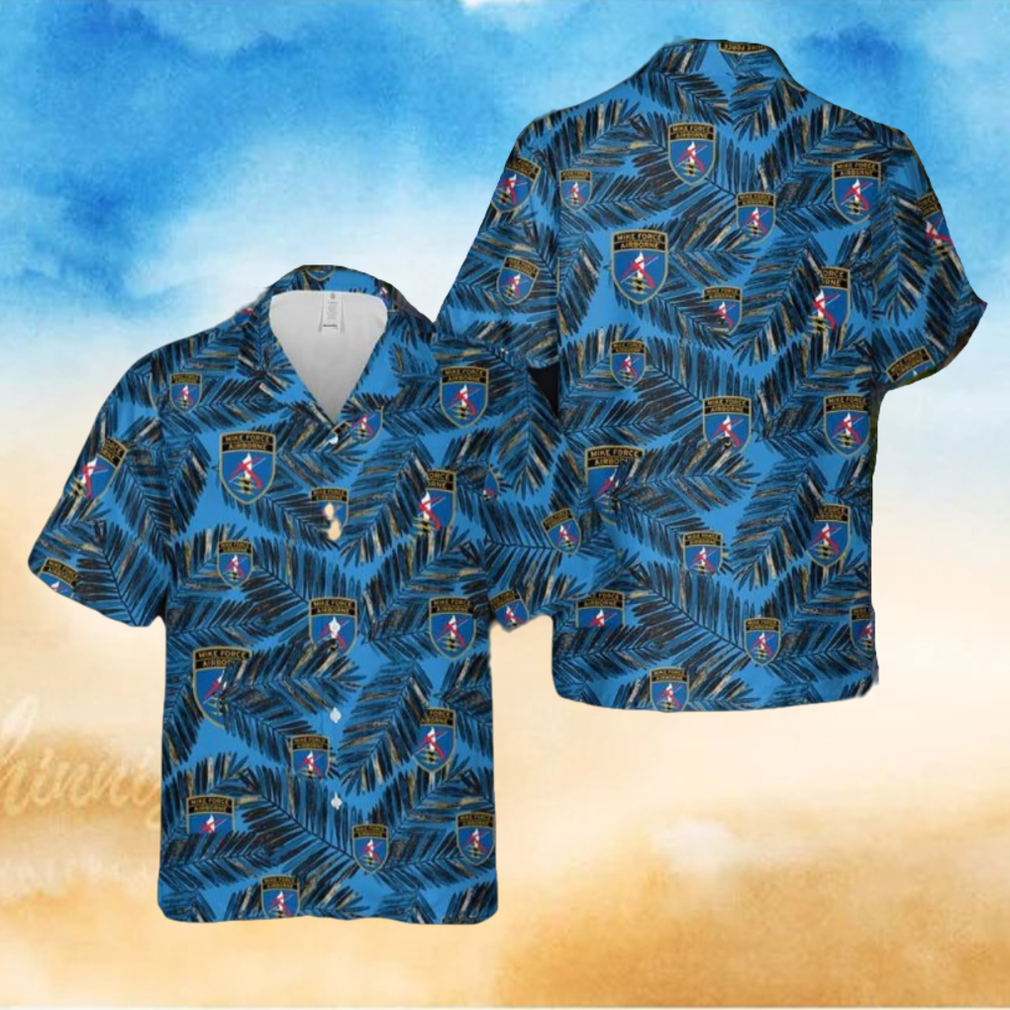 US Army Special Forces MIKE Force Hawaiian Shirt US Army Special Forces MIKE Force Hawaiian Shirt