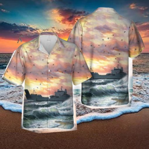 US Army USAV CW3 Harold C. Clinger (LSV 2) Hawaiian Shirt Unique Gift