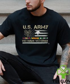 US Army Vietnam Veteran USA Flag Shirt, Veteran Vietnam Army T Shirt