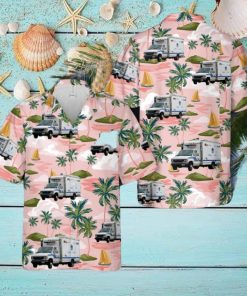 US Capitol Police Ford E Series Truck Hawaiian Shirt