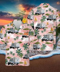 US Capitol Police Ford E Series Truck Hawaiian Shirt