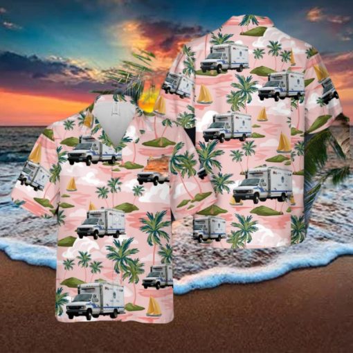 US Capitol Police Ford E Series Truck Hawaiian Shirt