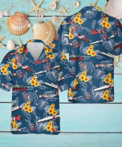 US Coast Guard Birthday Hawaiian Shirt