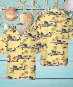US Coast Guard Fairchild 24 WW2 Hawaiian Shirt