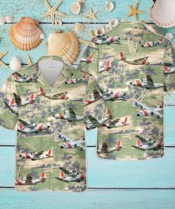 US Coast Guard HC 130 Hercules Hawaiian Shirt