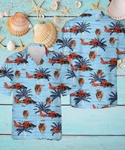 US Coast Guard Helicopter Interdiction Tactical Squadron MH 65D Hawaiian Shirt