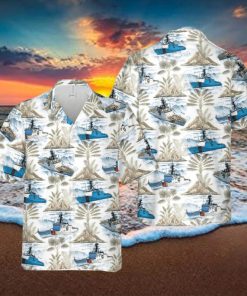 US Coast Guard National Security Cutter Hawaiian Shirt