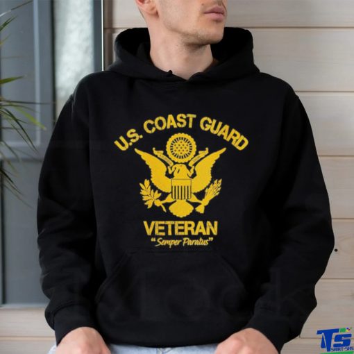 US Coast Guard Veteran Eagle Vintage Veterans Day Shirt