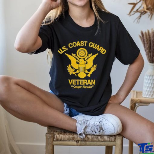 US Coast Guard Veteran Eagle Vintage Veterans Day Shirt