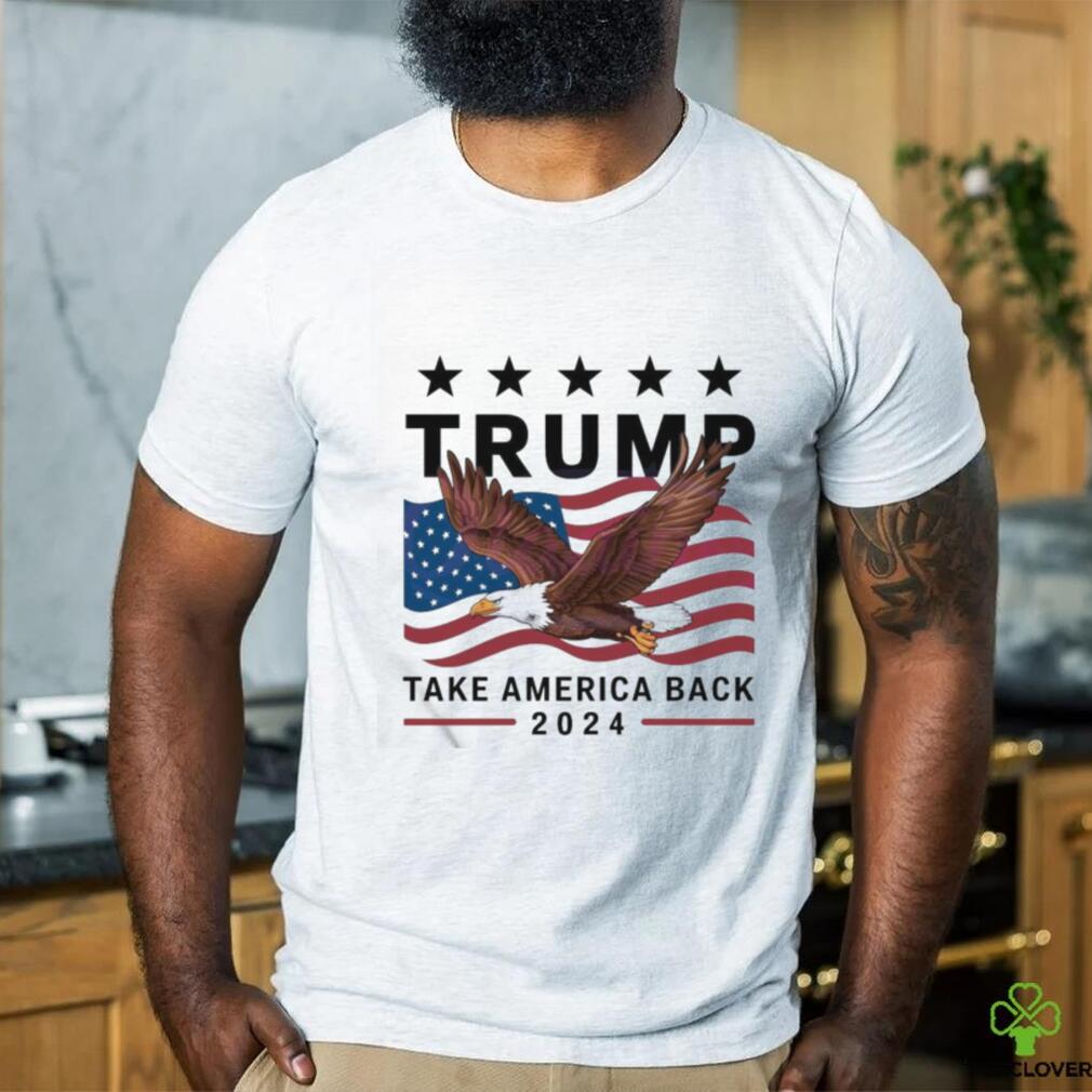 US Flag Trump Take America Back 2024 Retro Shirt US Flag Trump Take America Back 2024 Retro Shirt