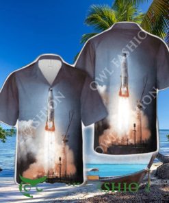 US ICBM SM 65 Atlas Summer Hwaiian Shirt