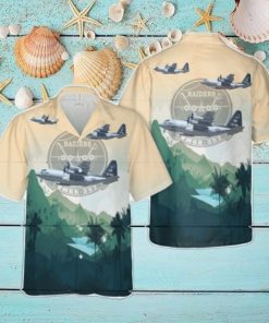 US Marine Corps KC 130 of VMGR 352 Raiders Hawaiian Shirt Beach Shirt For Men Women