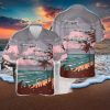 Heliski Hawaiian Shirt Signature For Summer