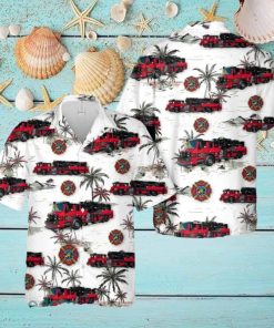 US Mount Dora Fire Department Hawaiian Shirt Beach Lover Gift