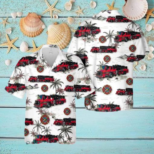 US Mount Dora Fire Department Hawaiian Shirt Beach Lover Gift