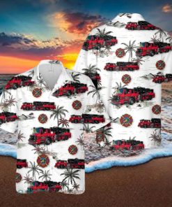 US Mount Dora Fire Department Hawaiian Shirt Beach Lover Gift