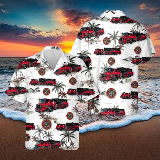 US Mount Dora Fire Department Hawaiian Shirt Beach Lover Gift