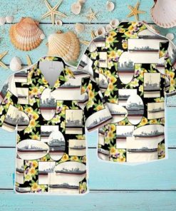 US Naval Vessels of WWII Hawaiian Shirt Summer Holiday Gift