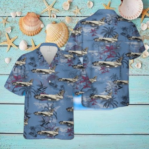 US Navy A7E Corsair II Of Va 22 Tropical 3D Hawaiian Shirt US Navy Summer Gift