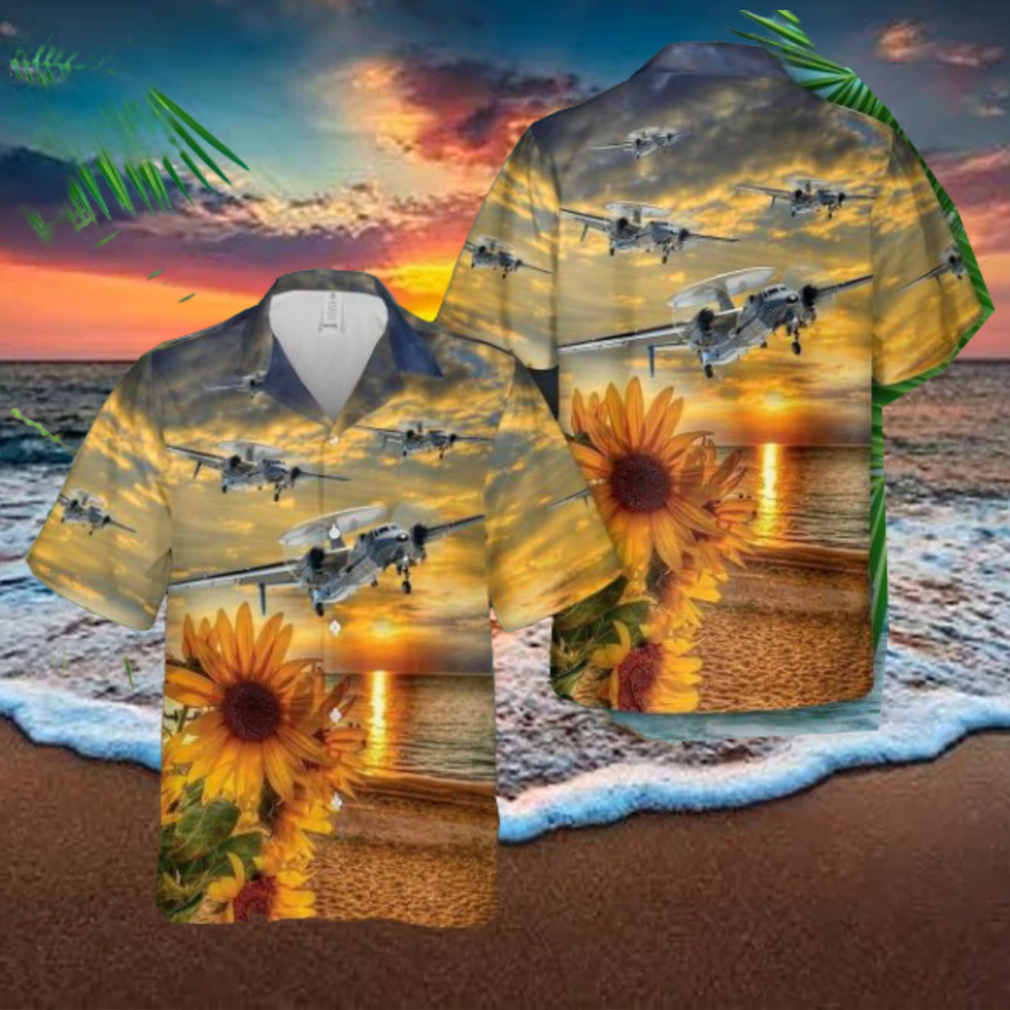 US Navy Airborne Command & Control Squadron 120 (VAW 120) 3D Hawaiian Shirt US Navy Airborne Command & Control Squadron 120 (VAW 120) 3D Hawaiian Shirt