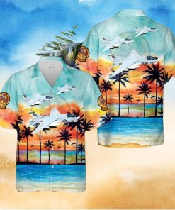 US Navy Attack Squadron 174 (VA 174) Hellrazors (1976) A 7e Corsair II Hawaiian Shirt Print Ideas Gift Mens