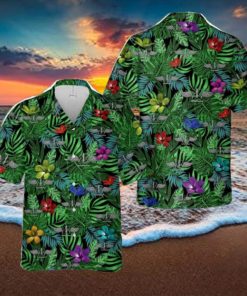 US Navy Aviation Antisubmarine Warfare Operator Rating Badge Tropical 3D Hawaiian Shirt US Navy Summer Gift