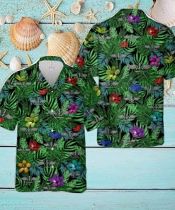 US Navy Aviation Antisubmarine Warfare Operator Rating Badge Tropical 3D Hawaiian Shirt US Navy Summer Gift