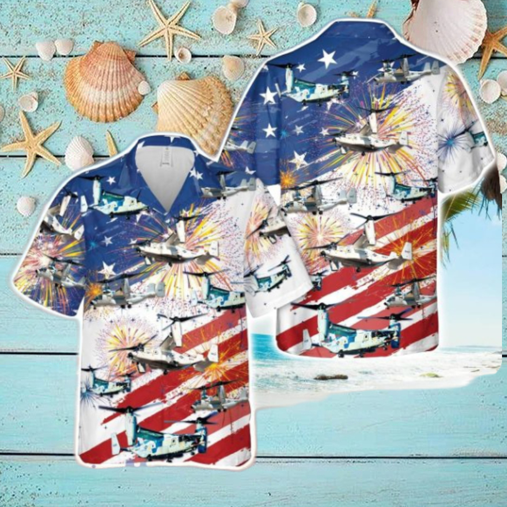 US Navy Bell Boeing CMV 22B Osprey, 4th Of July Tropical 3D Hawaiian Shirt US Navy Summer Gift US Navy Bell Boeing CMV 22B Osprey, 4th Of July Tropical 3D Hawaiian Shirt US Navy Summer Gift