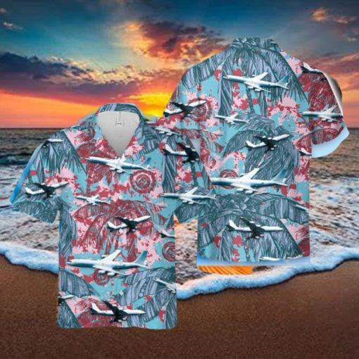 US Navy Boeing E 6 Mercury Hawaiian Shirt Beach Lover Gift