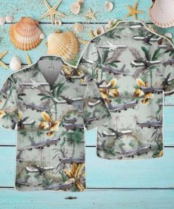 US Navy Boeing E 6 Mercury Pocket Tropical 3D Hawaiian Shirt US Navy Summer Gift