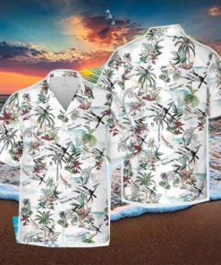 US Navy Douglas A 1 Skyraider Papoose Flight Hawaiian Shirt US Navy Beach Shirt Gift