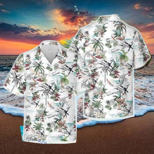 US Navy Douglas A 1 Skyraider Papoose Flight Hawaiian Shirt US Navy Beach Shirt Gift