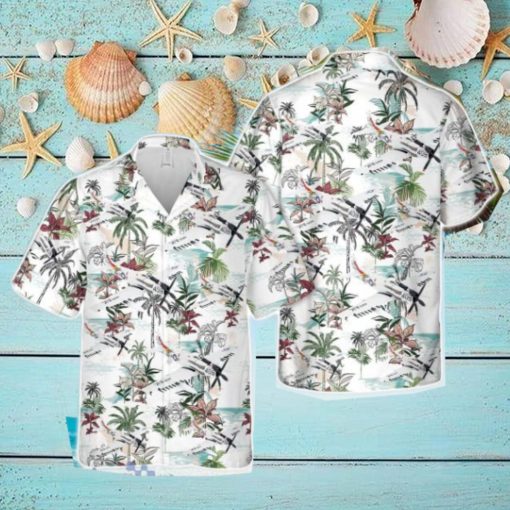 US Navy Douglas A 1 Skyraider Papoose Flight Hawaiian Shirt US Navy Beach Shirt Gift