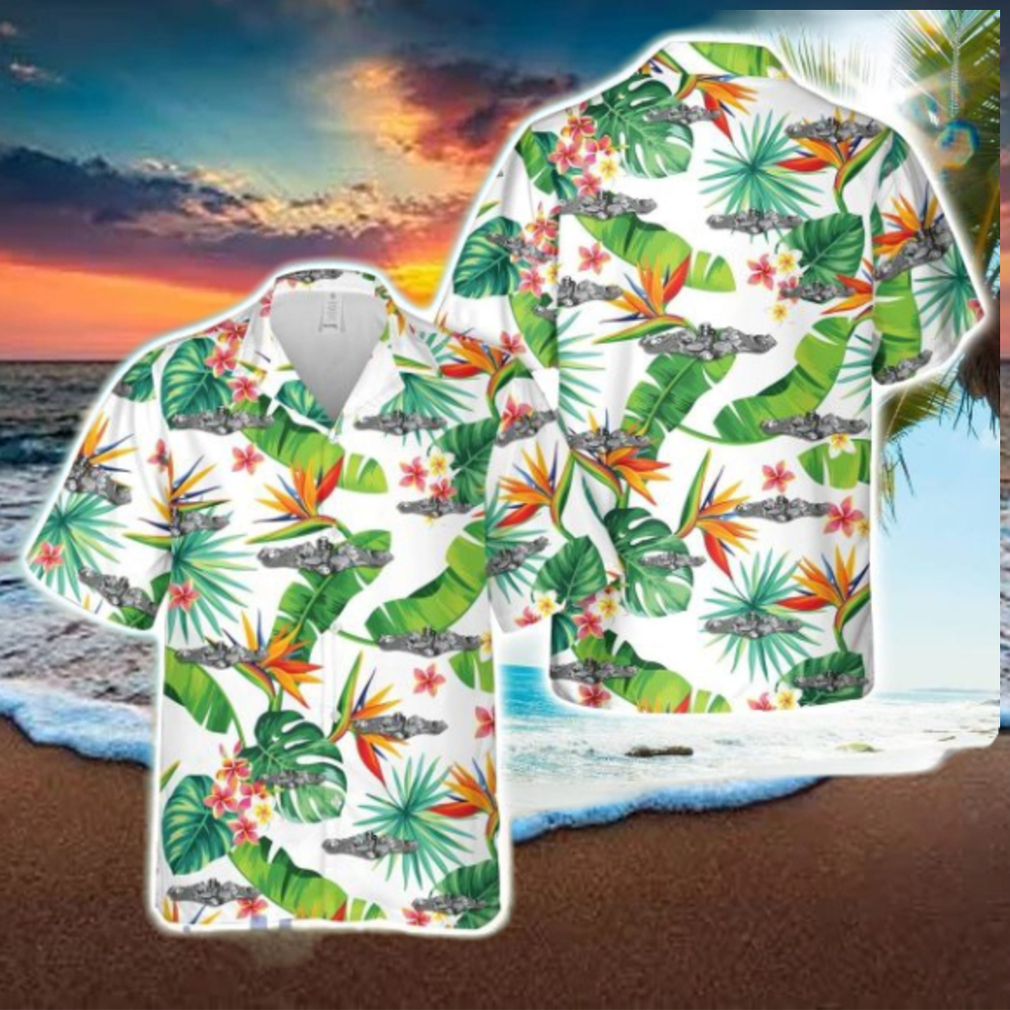 US Navy Enlisted Submarine Dolphins ( Silver) Hawaiian Shirt US Navy Beach Shirt Gift US Navy Enlisted Submarine Dolphins ( Silver) Hawaiian Shirt US Navy Beach Shirt Gift